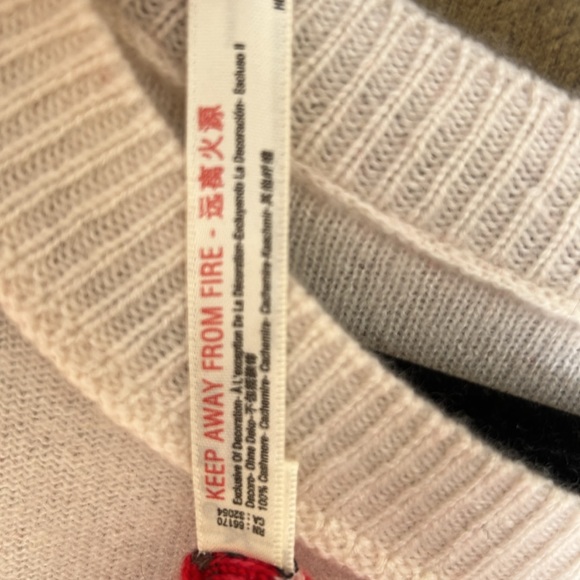 Anthropologie Saturday Sunday Striped Cashmere Sweater - Picture 9 of 9